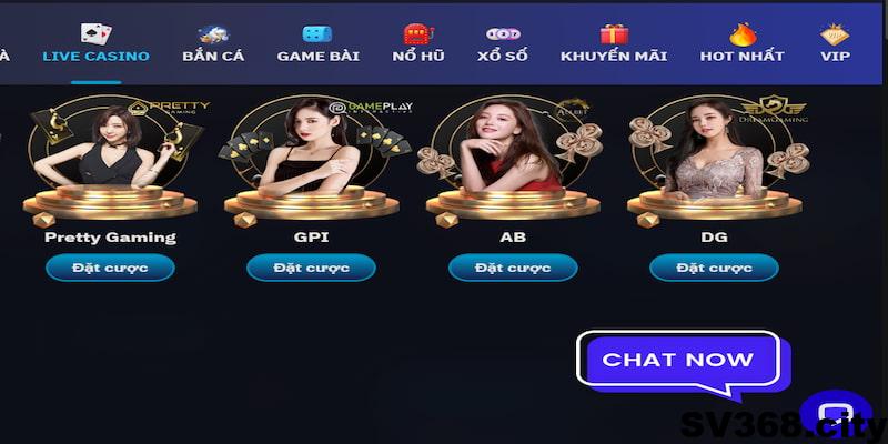 Casino trực tuyến với dealer chân thật